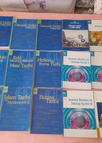 Aöf Tarih Kitapları Seti 48 kitap 6 özet