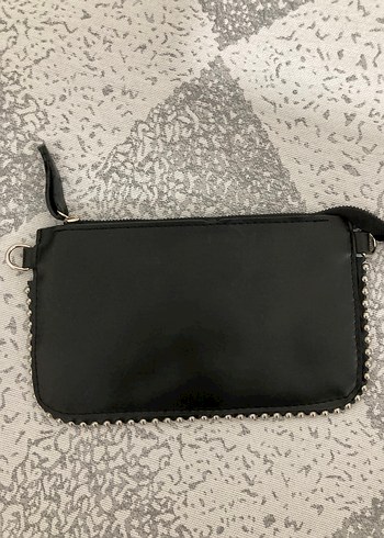 Demirli sıyah kadın çanta - Görsel 2