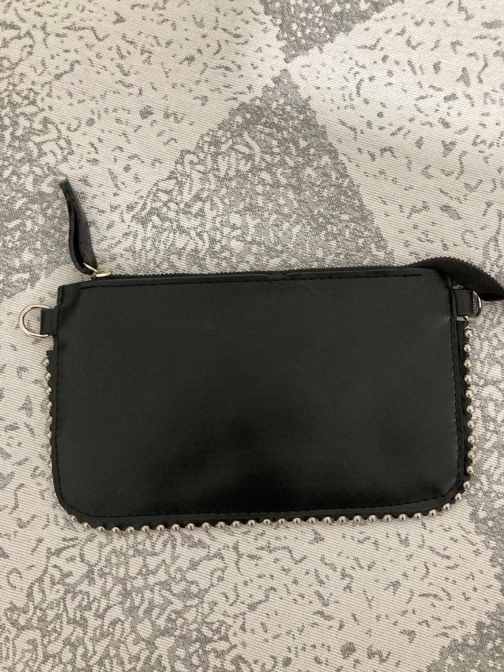 Demirli sıyah kadın çanta - Görsel 2