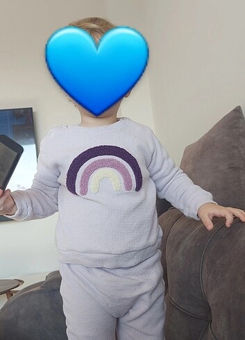 Lila kız bebek takım 