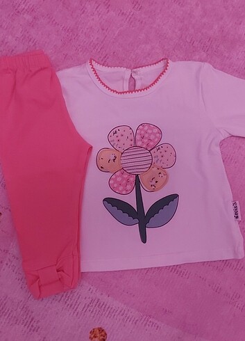 Kız bebek alt üst takım 