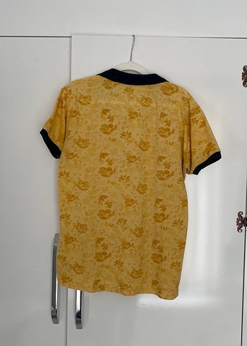 Sarı Desenli Erkek Tişört - Görsel 2