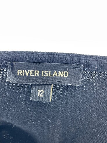 40 Beden siyah Renk River Island Bluz %70 İndirimli.
