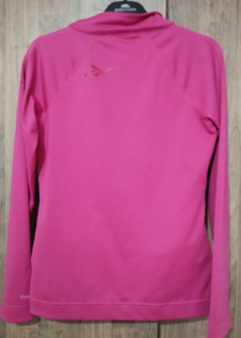 s Beden Reebok marka Pembe Fermuarlı Kadın Spor Ceket