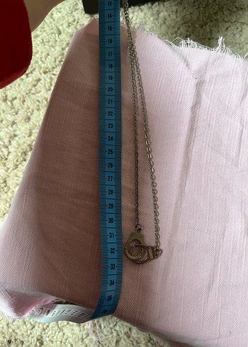 Gümüş Zincir Detaylı Midi Kadın Kolye - Görsel 2