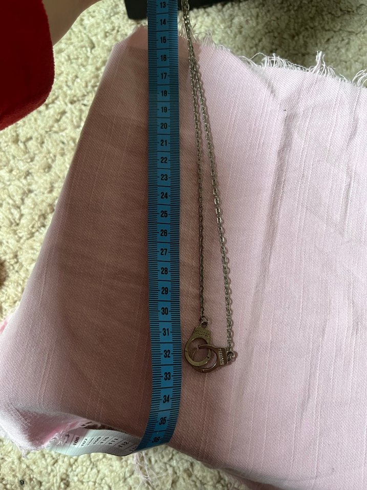 Gümüş Zincir Detaylı Midi Kadın Kolye - Görsel 2