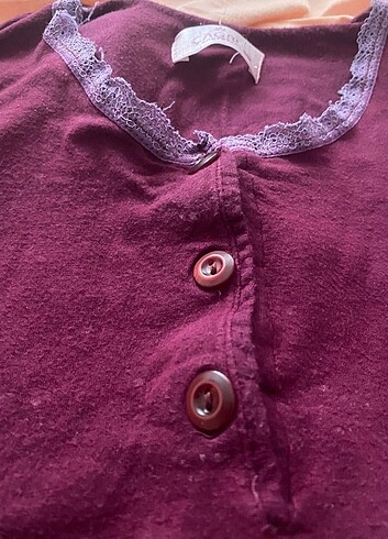 Diğer kadın mor pijama takımı