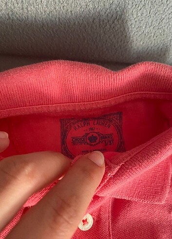 Ralph Lauren kız çocuk polo yaka elbise