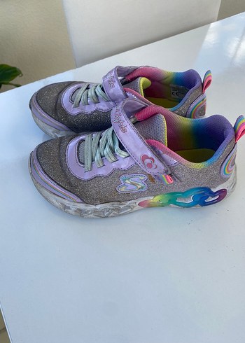 Skechers ışıklı kız çocuk ayakkabısı