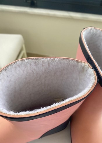 31 Beden Kız Çocuk Pembe yağmur botu