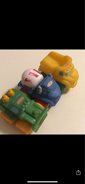  Beden Playskool inşaat arabaları