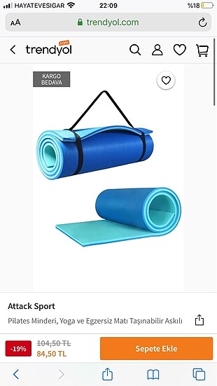 10 mm pilates minderi