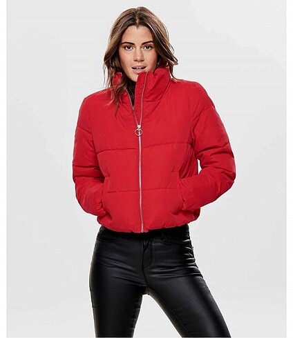 xs Beden Only mont kırmızı