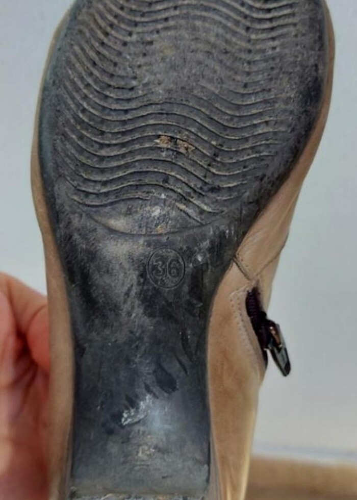 Kalın topuklu ayakkabı  - Görsel 3