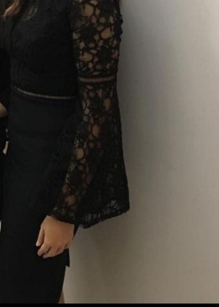 Siyah elbise - Görsel 2