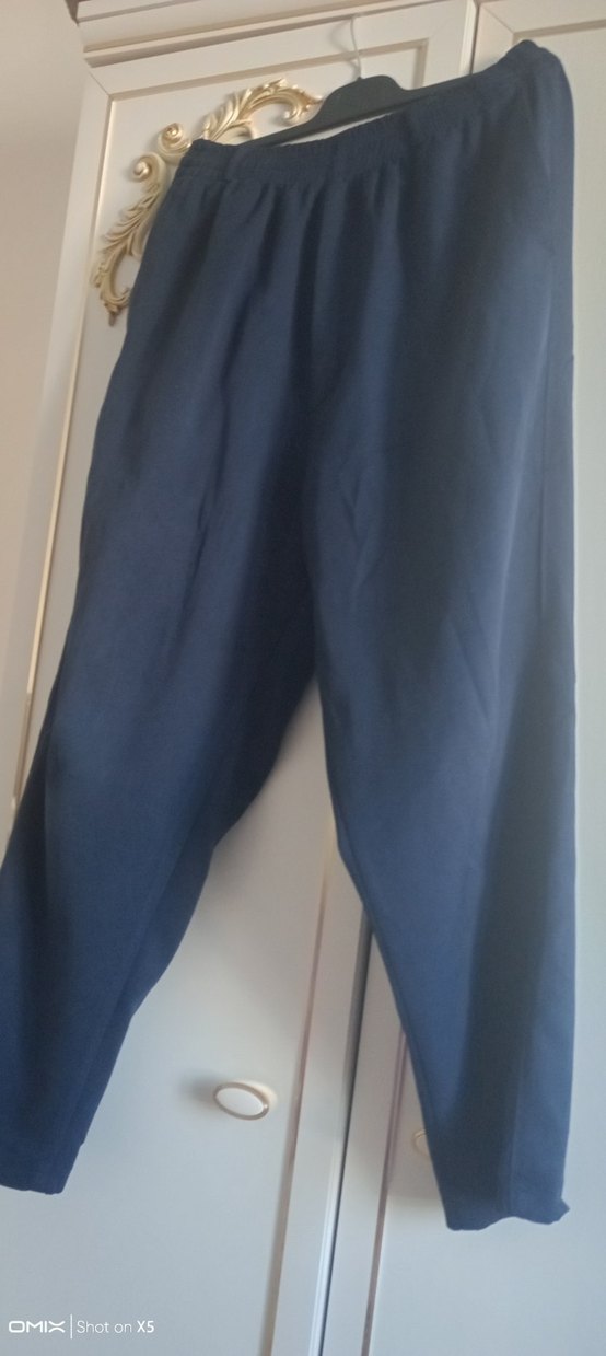 Lacivert erkek   Kemerli Pantolon - Görsel 4