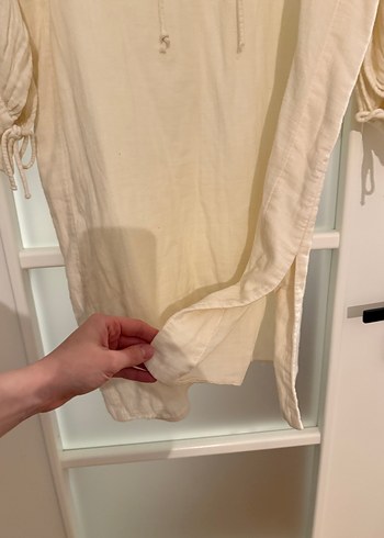 Zara Müslin yırtmaçlı tunik