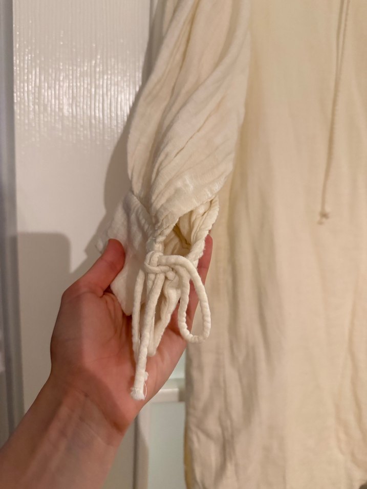 Müslin yırtmaçlı tunik - Görsel 3