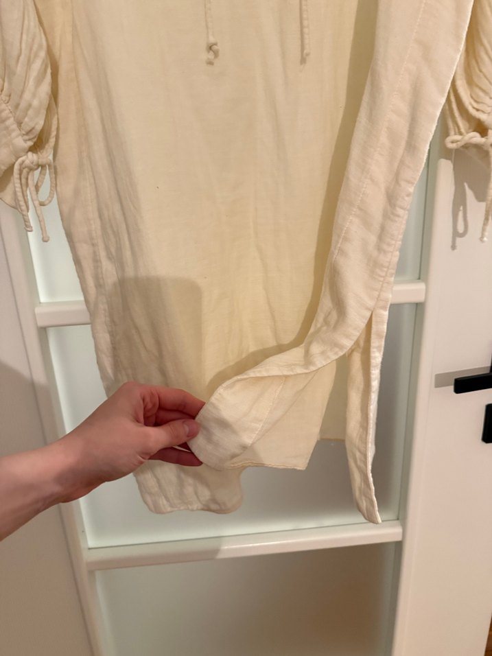 Müslin yırtmaçlı tunik - Görsel 2