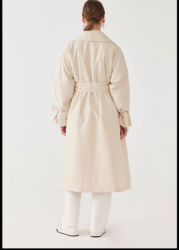 Geniş astarlı trençkot - Görsel 2