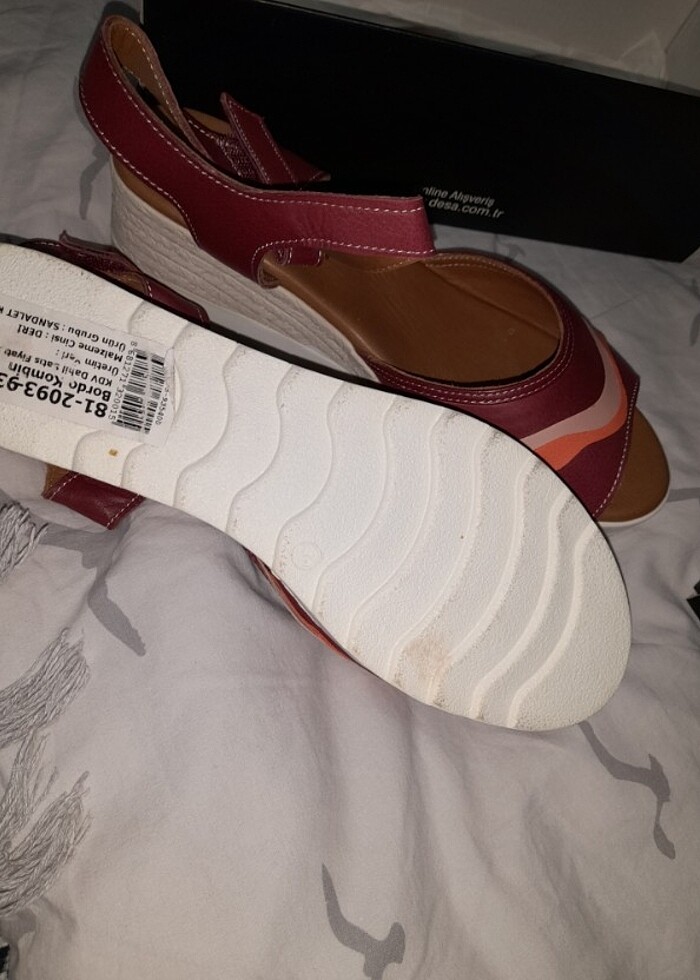 Deşarj deri ayakkabi - Görsel 3