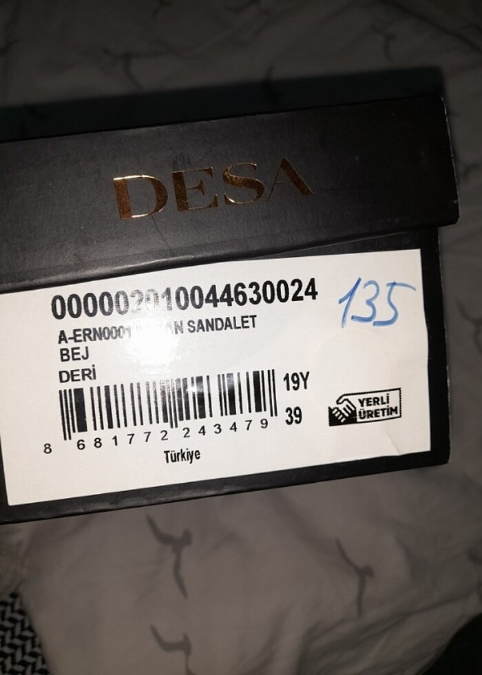 Deşarj deri ayakkabi - Görsel 5