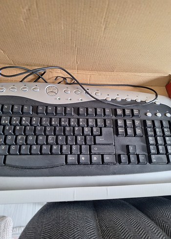 Gri Kablosuz Optik Klavye ve Mouse Seti - Görsel 3