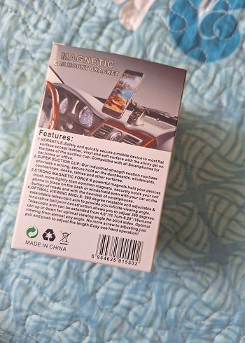 Manyetik Araç Telefon Tutucu Siyah - Görsel 3