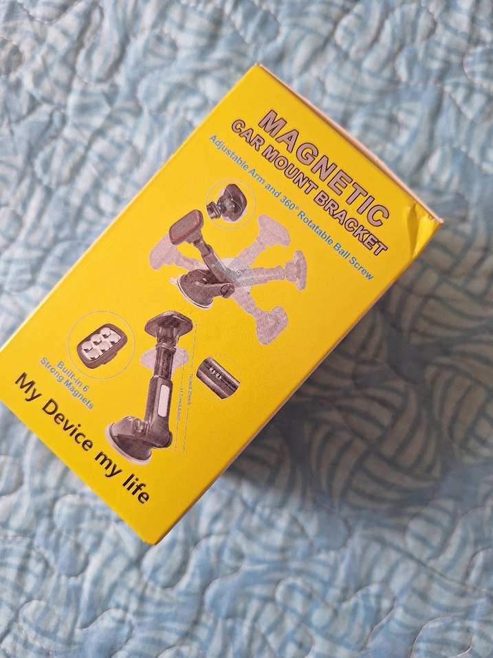 Manyetik Araç Telefon Tutucu Siyah - Görsel 2