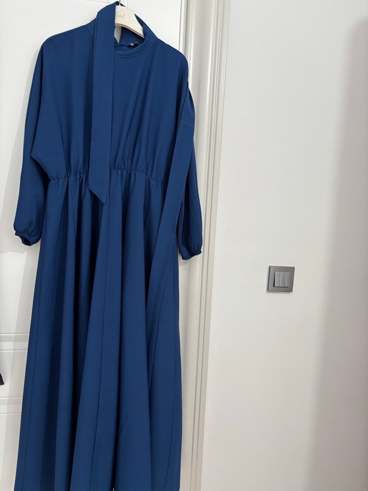 Kadın Lacivert  Elbise - Görsel 2