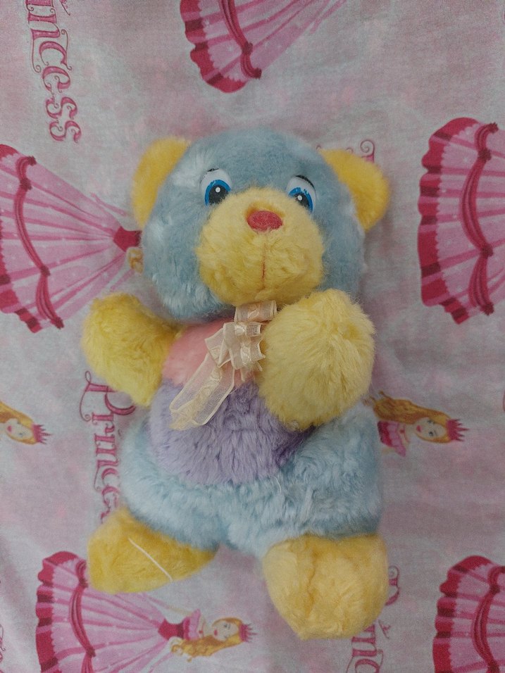 Pastel Renkli Peluş Ayıcık - Görsel 3