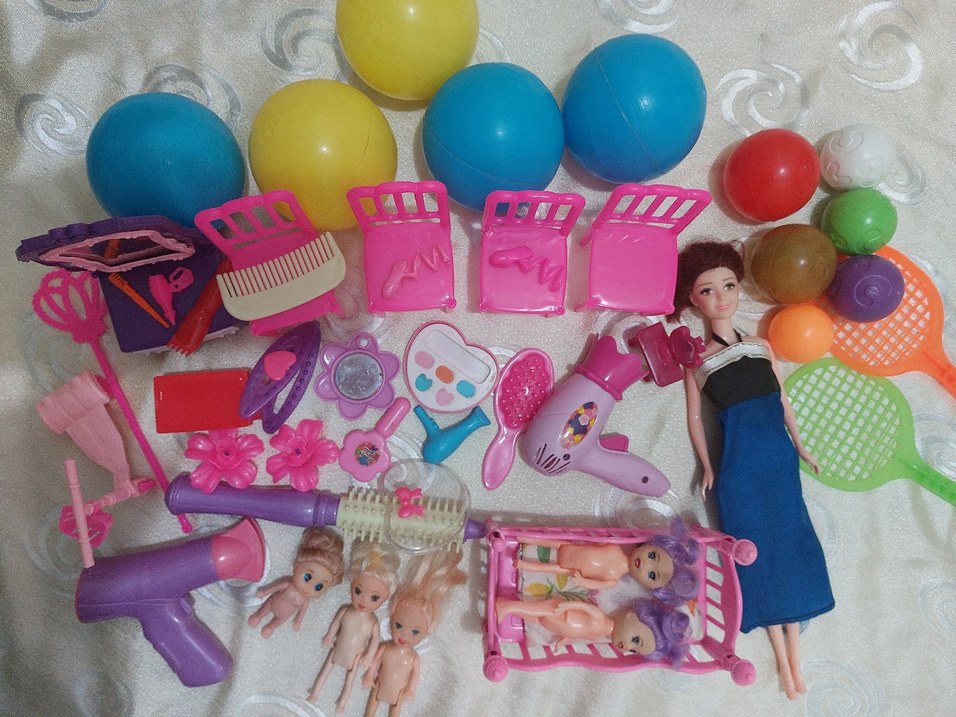 Renkli Bebek Bakım ve Oyun Seti - Görsel 2