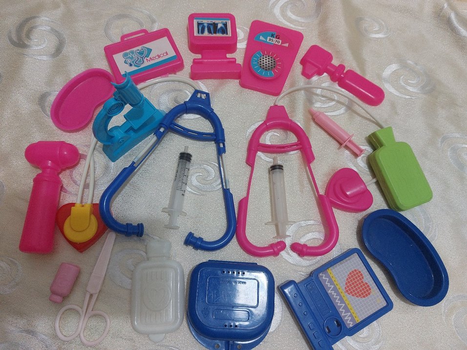 Renkli Çocuk Doktor Seti Oyuncak - Görsel 2