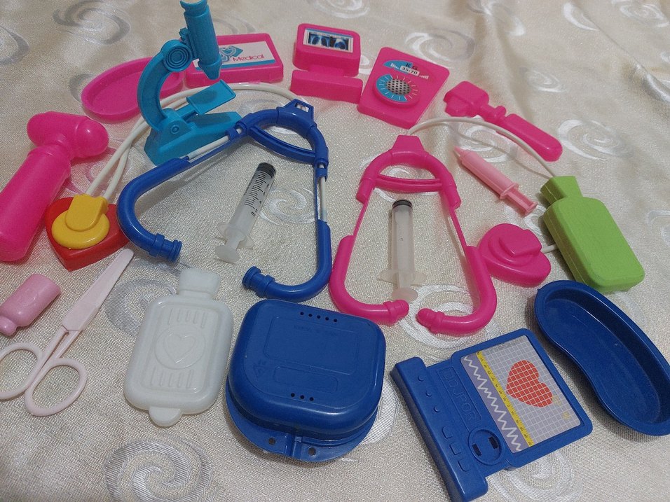 Renkli Çocuk Doktor Seti Oyuncak - Görsel 3