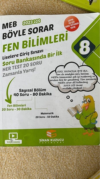 90 sayfası çözülmüş 150 Tl toplu alımda indirim olur