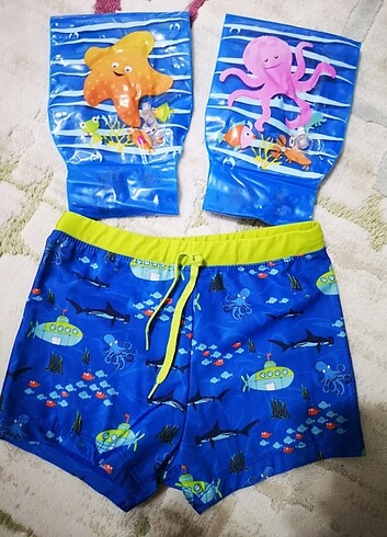 Lcwaikiki Erkek çocuk mayo ve kolluk - Görsel 4