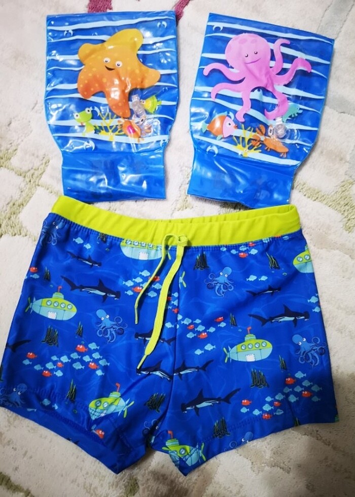 Lcwaikiki Erkek çocuk mayo ve kolluk - Görsel 4