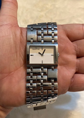 Quantum orj Gri Minimalist Kadın Saat - Görsel 5