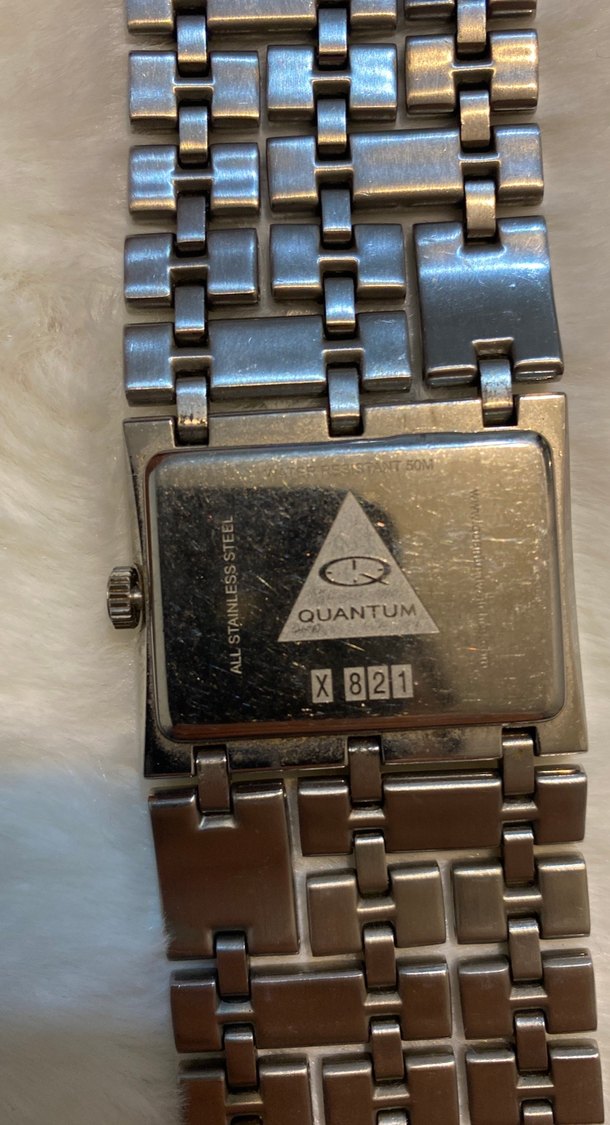 Quantum orj Gri Minimalist Kadın Saat - Görsel 2