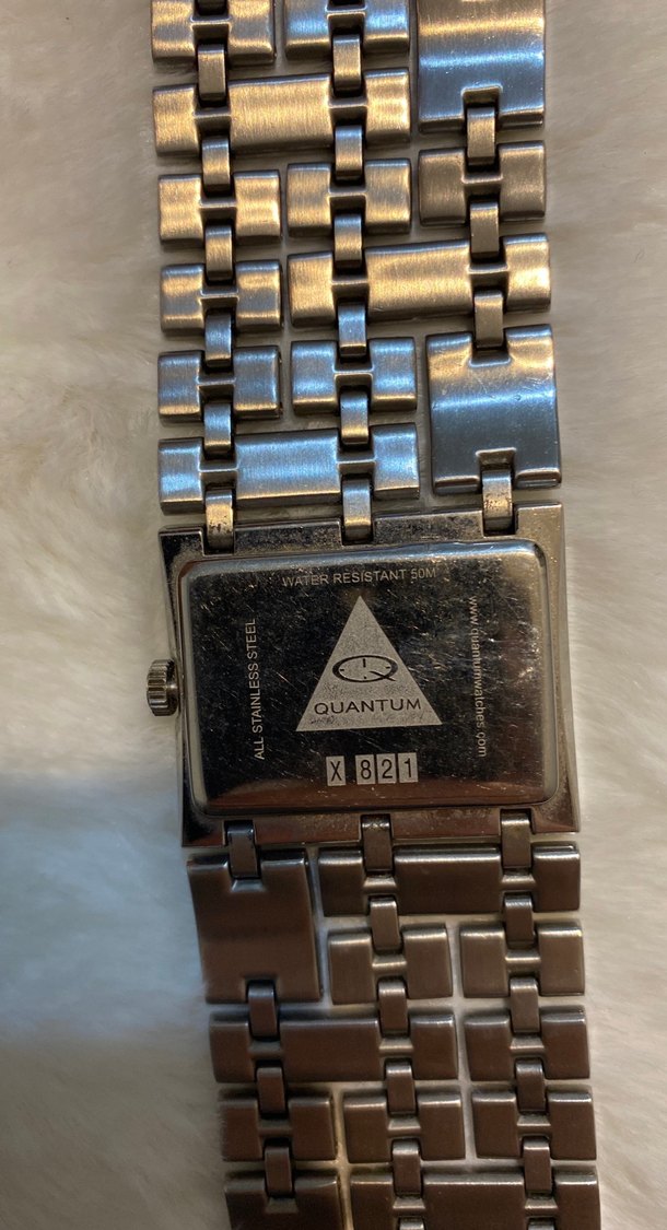 Quantum orj Gri Minimalist Kadın Saat - Görsel 3