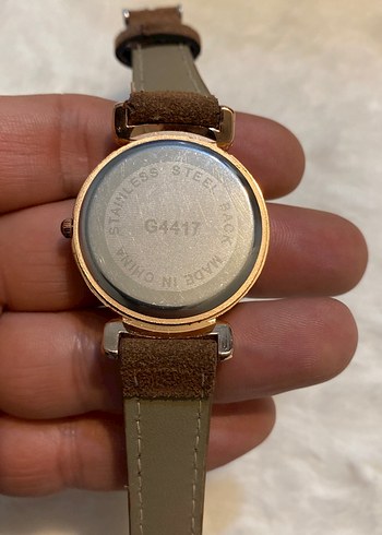 Klasik Elegan Kahverengi Kadın Saati - Görsel 4