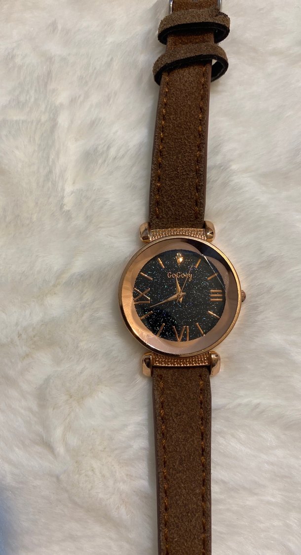 Klasik Elegan Kahverengi Kadın Saati - Görsel 2