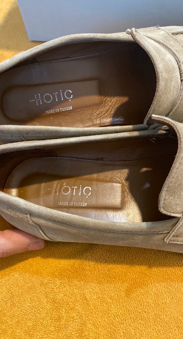 Bej erkek Süet Tokalı Loafer - Görsel 3