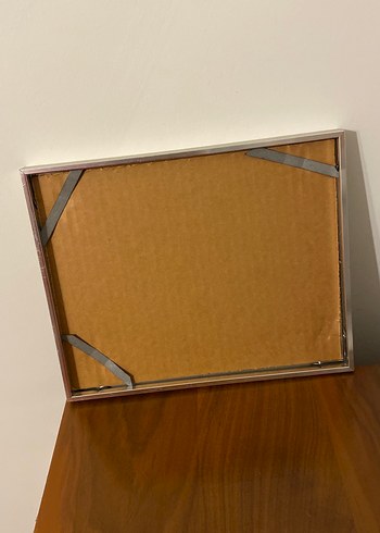 Gümüş Çerçeveli Siyah Beyaz Minyatür Tablo - Görsel 3