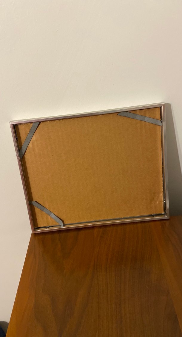 Gümüş Çerçeveli Siyah Beyaz Minyatür Tablo - Görsel 3