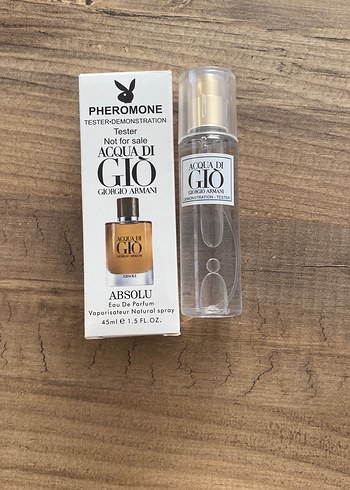 Giorgio Armani Acqua di Gio Absolu Tester Erkek Parfümü - Görsel 4