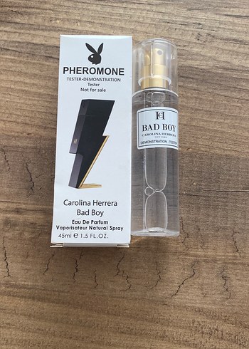 Carolina Herrera Bad Boy Eau De Parfum 45ml Tester - Görsel 3