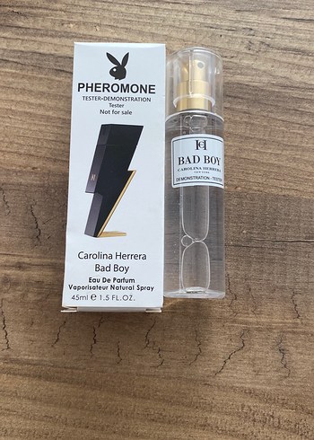 Carolina Herrera Bad Boy Eau De Parfum 45ml Tester - Görsel 2