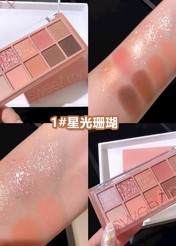 Renkli Işıltılı Göz Farı Paleti - Görsel 2