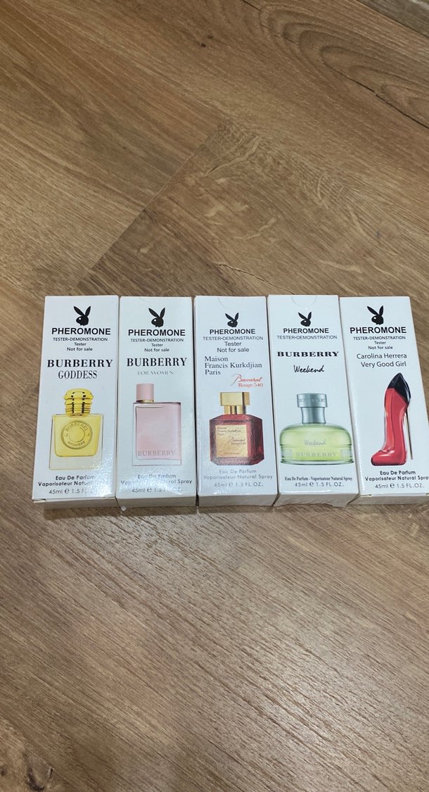 5 adet Kadın Parfüm Seti - Çeşitli Kokular - Görsel 2